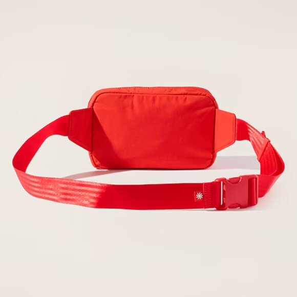 Athleta All About Large Crossbody Belt Bag in Cardinal Red - Picture 12 of 13